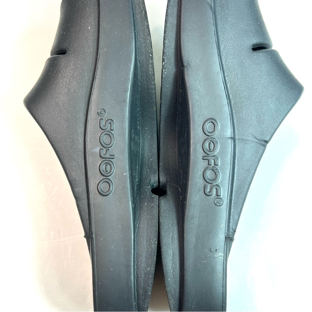 OOFOS Recovery Slides Sandals Black Size Men’s 9, Women’s 11 - EU 42 - Picture 12 of 13